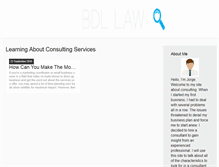 Tablet Screenshot of bdl-law.com